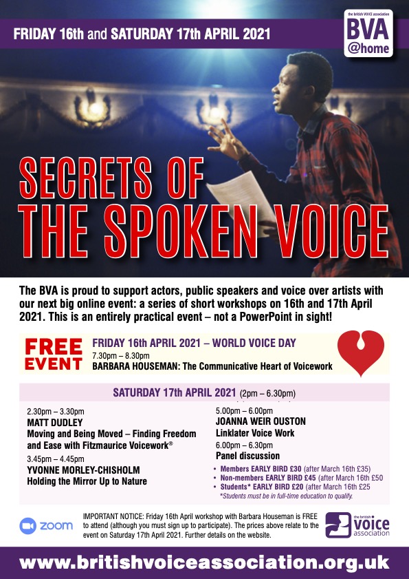 Secrets Of The Spoken Voice2021 = Poster
