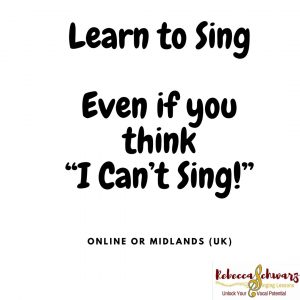 Learn to sing - even if you think "I can't sing!"